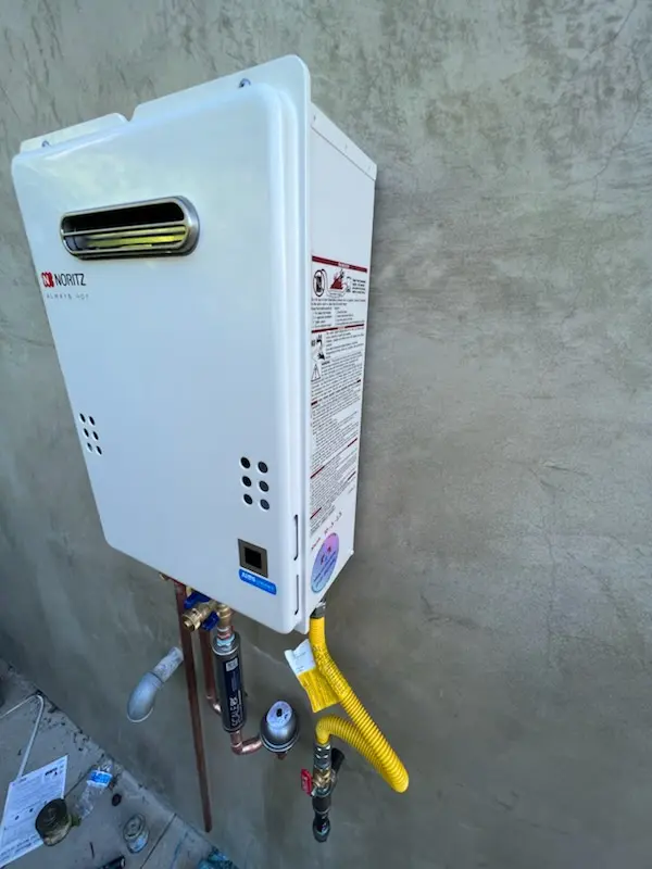 Tankless water heater installation for Morris Plains homes