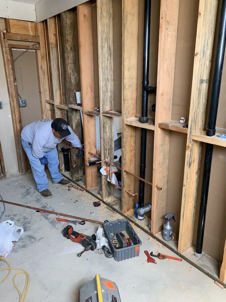 Commercial rough-in plumbing for Commercial Plumbing in Morris Plains